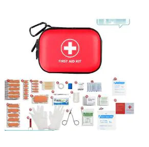 91pcs Portable Emergency First Aid Kit for Travel